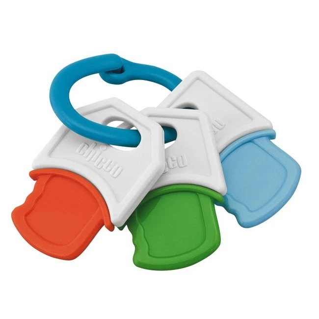 CHICCO RASSEL SCHLÜSSELBEISSRING SOFT 632812 NEU&OVP! TOLLES GESCHENK AB 3M+ - Bild 1 von 1