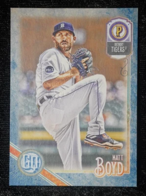 MATT BOYD—2018 Topps Gypsy Queen Blue Parallel #34 (079/250) - Image 1 of 3
