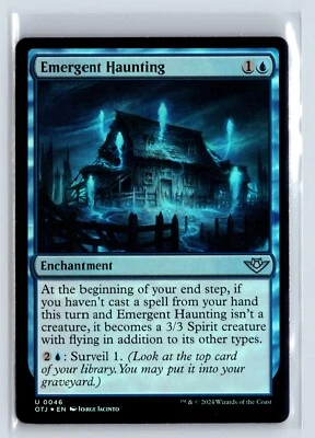 (4x) FOIL Emergent Haunting Outlaws of Thunder Junction – MTG Magic the Gatherin - Image 1 of 2