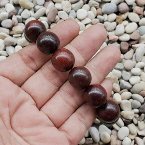 Adorable 16 MM Akar Laka Bracelet Dalbergia Parviflora 14 Beads Kayu Menang #11 - Picture 1 of 4