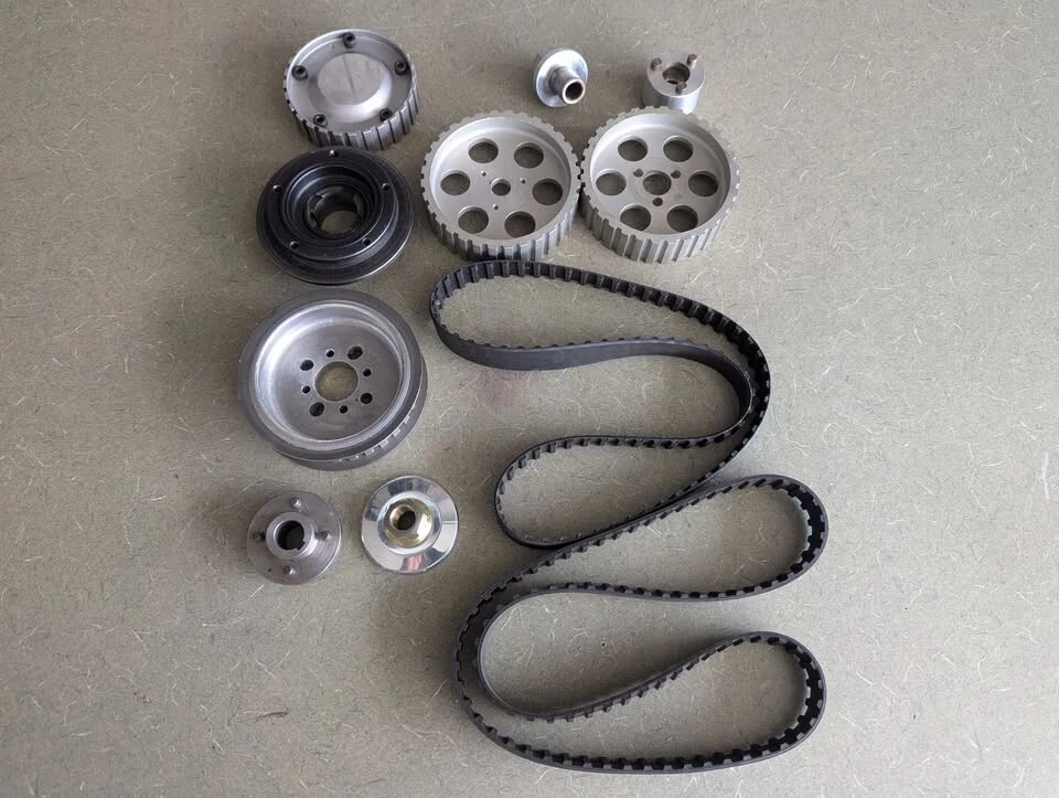 Fiat Abarth 600 850 1000 cog pulley belt kit - Image 1 of 2
