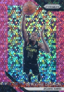 2018-19 Panini Prizm FAST BREAK PRIZMS Pink #/50 #58 Dewayne Dedmon - Atlanta Ha - Picture 1 of 2