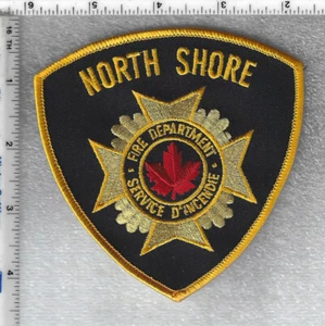 North Shore Fire Department (British Columbia, Canada) Yellow Shoulder Patch - Picture 1 of 1