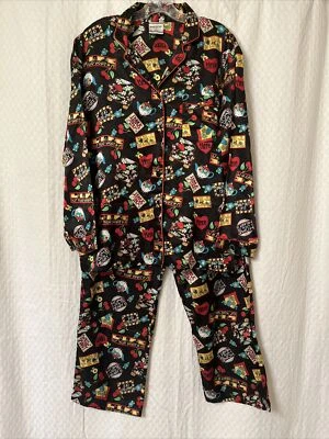 Mary Engelbreit пижамы Med черный вишни дома сердце мечта износ коллекции - Изображение 1 из 4