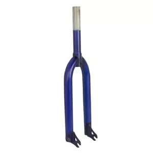 PRO+ BMX 20" Fork MX Steel 1-1/8" Threadless Matte Translucent Navy Bl - Picture 1 of 1