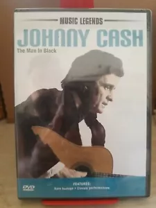 Johnny Cash: The Man In Black DVD (Music Legends) BRAND NEW! Rare Footage! - Picture 1 of 3