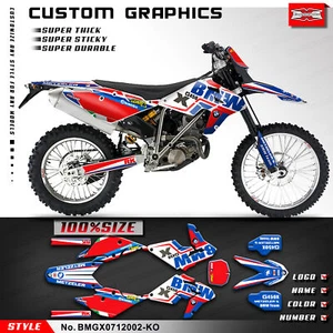 Pegatina de motocross gráficos Kungfu para BMW G450X 2007 2008 2009 2010 2011 2012 - Imagen 1 de 18