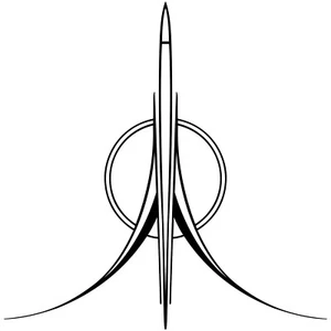 Pinstipe, vinyl decal, window, trailer, truck, Car - Picture 1 of 1