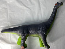 Roaring Dinosaur sound Diplodocus Toy Soft Plastic Rubber 14" long push button
