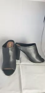 Women’s Mules Black Mossimo Chunky Heel Slip On’s Shoes Size 8.5- New (other) - Picture 1 of 6