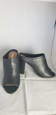 Zapatos sin cordones para mujer Mules negros Mossimo de tacón grueso talla 8,5 - Nuevos (otros) Foto 1 de 4