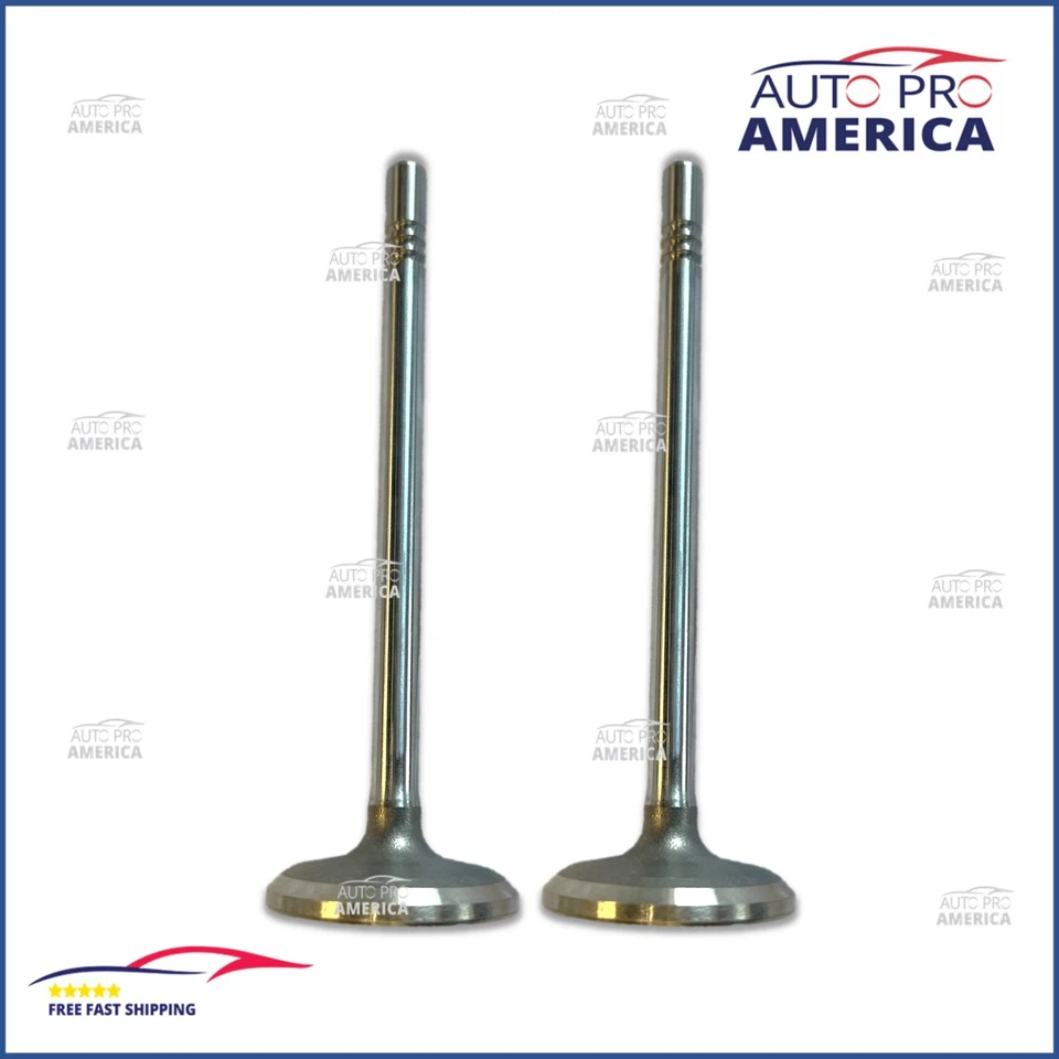 Válvula de escape del motor OEM FORD F1AZ6505A mismo MELLING V1698 (2 piezas) JUEGO GENUINO Foto 1 de 3