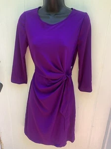 diane von furstenberg Zoe dress US 2 / Uk 6. Royal Purple. BNWT. SALE. - Picture 1 of 8