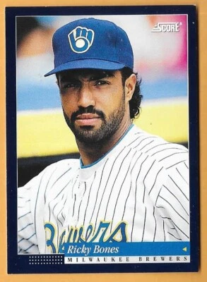 RICKY BONES MILWAUKEE BREWERS #236 - SCORE NM-MT 1994 - Image 1 of 2