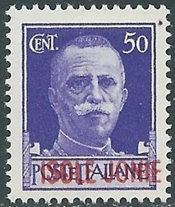 1941 ISOLE JONIE EFFIGIE 50 CENT MNH ** - RB37 - Imagen 1 de 1