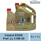 Produktbild - Castrol EDGE Professional LL3 5W-30 5 + 1 Liter VW 504 00 507 00 