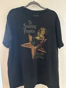Smashing Pumpkins Shirt schwarz kurzarm Konzert Shirt Band T-Shirt 2X Fehler - Bild 1 von 5