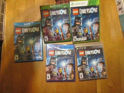 LEGO DIMENSIONS ONLY VIDEOGAMES FROM STARTER PACK BRAND NEW FACTORY SEALED - Image 1 of 4