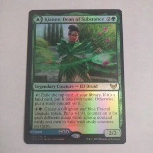 x1 Kianne, Dean of Substance // Imbraham, Dean of Theory - Foil R MTG Strixhaven - Picture 1 of 2