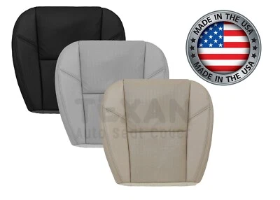 Cubierta de asiento delantera inferior de cuero perforado GMC Sierra Denali 2500HD 2009-2014 Foto 1 de 4