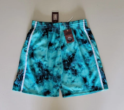 Mitchell & Ness Galaxy Swingman San Antonio Spurs 98-99 Shorts Men’s Size L NWT Cover