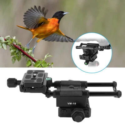 Kingjoy Macro Camera Slider DSLR Adjusting Rail Focusing Head Adadpter Holder - Bild 1 von 4