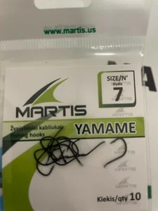 Martis Fishing hooks keiryu size 7 Lot of 2000 - Picture 1 of 3