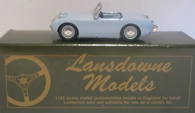 Lansdowne Models 1:43 LDM. 1A Blue 1958 Austin Healey Frogeye Sprite MK1 RHD - Image 1 of 4