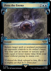 MTG - Press the Enemy - Silver Foil - Lord of the Rings - Magic the Gathering - Picture 1 of 1