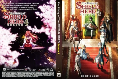ENGLISH DUBBED The Rising of the Shield Hero (SEASON 4)  DVD All Region - image 1 of 2