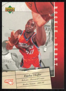 2006 UPPER DECK ROOKIE DEBUT EMEKA OKAFOR 8 MINT BASKETBALL CHARLOTTE BOBCATS - Picture 1 of 2