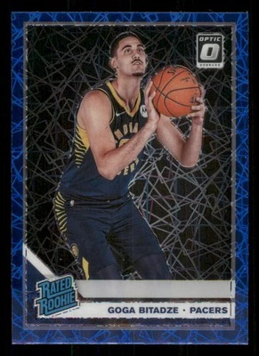 2019-20 Donruss Optic Blue Velocity #166 Goga Bitadze RR - Image 1 of 2