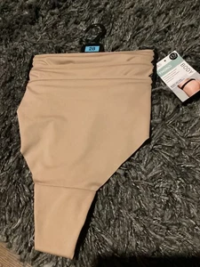 Nuevo con etiquetas Nuevo M&S Marks Spencer 3 Pares Flexifit Sin VPL Tanga Bragas Talla 28 - Desnudo - Imagen 1 de 5