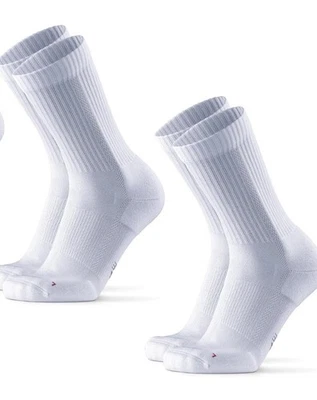DANISH ENDURANCE Cushioned Running Socks Long Distances Anti-Blister 2pairs 9-12 - Image 1 of 4