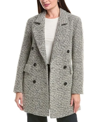 Fleurette Double Breasted Wool Coat Women's - Image 1 of 2
