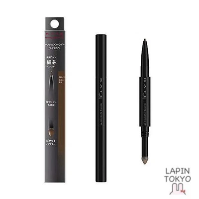 [NEW] KATE Lasting Design Eyebrow W Slim BR-3 Natural Brown 0.38g x 1 - Image 1 of 4