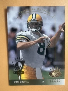 Mark Brunell 1993 SP #91 Green Bay Packers Rookie Card RC - Picture 1 of 2