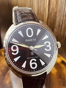 Vintage Raketa "Big Zero" Uhr - Minimalistischer sowjetischer Stil mit markantem Zifferblatt - Bild 1 von 23