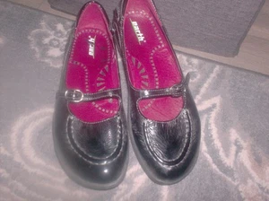 Earth Kalso Technology schwarze Faryn Schuhe mit verstellbarem Riemen 9.5B - Bild 1 von 3