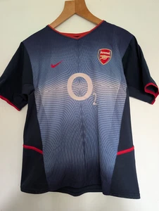 Genuine Arsenal Blue No. 7 Pires Third Kit Jersey 02/03, Size S, Great Condition - Picture 1 of 6