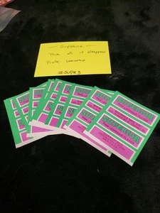 REPRO ENVOLTORIOS ANTQ MÁQUINA TRAGAMONEDAS SABOR LIMONAIDA ROSA SUPERIOR PAQUETE DE 10 #SUPR 3 - Imagen 1 de 3