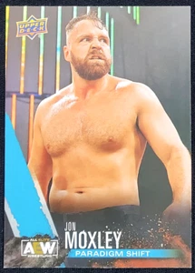 2021 UPPER DECK AEW JON MOXLEY FINISHER SP INSERT - Picture 1 of 2