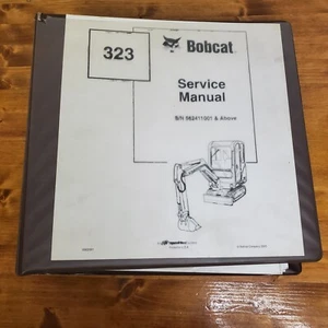 Bobcat 323 Excavator Service Manual - #6903381 - Picture 1 of 10