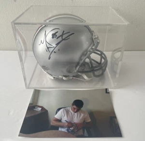 Mike Nugent Signed Autographed Ohio State Buckeyes OSU Mini Helmet, COA, Riddell - Picture 1 of 6