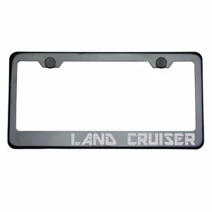 Pistola de titanio marco de placa de metal LAND CRUISER tapa de tornillo de metal grabado con láser - Imagen 1 de 8