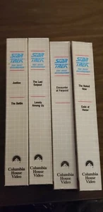 STAR TREK TNG VHS (1992) collector's edition - Picture 1 of 12
