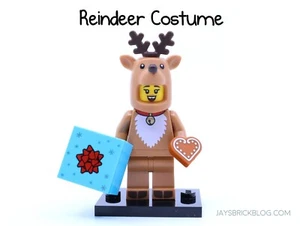 Lego REINDEER COSTUME S23 CMF 71034 COL23-9  Minifig - NEVER ASSEMBLED 2022 RARE - Picture 1 of 11
