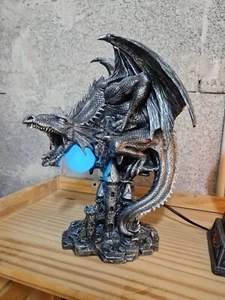 LAMPADA DRAGON DRAGONS DRAGO DRAKEN GOTICO GOTHIC NO LES ALPES - Picture 1 of 14