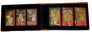 Michael Jordan LtdEd #3 /2.300 1997 Upper Deck MATCHED 6-CARD 24K Gold Metal Set - Bild 1 von 11