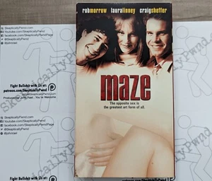 Maze (VHS, 2002) + Digital COPY Rob Morrow Laura Linney Nude Tasteful - Picture 1 of 8